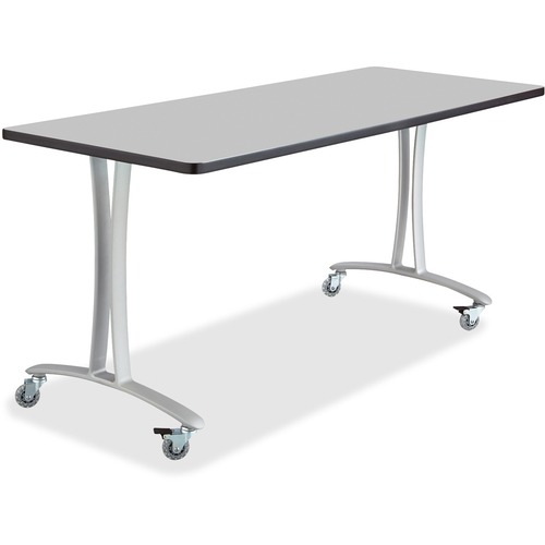 Safco Safco Gray Rumba Training Table w/ T-legs/Casters