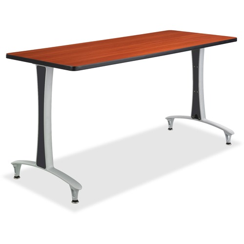 Safco Safco Cherry Rumba Training Table w T-legs/Glides