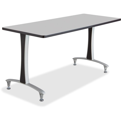 Safco Safco Gray Rumba Training Table w T-legs/Glides
