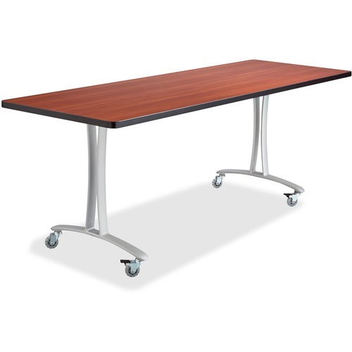 Safco Safco Cherry Rumba Training Table w/ T-legs
