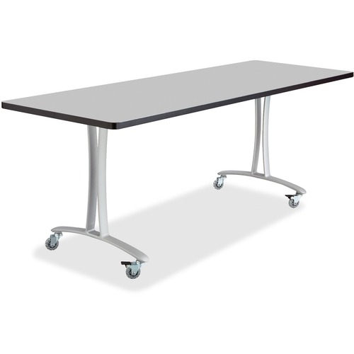 Safco Safco Gray Rumba Training Table w/ T-legs/Casters