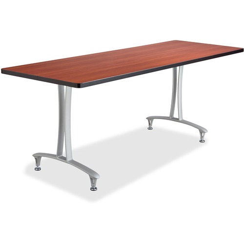 Safco Safco Cherry Rumba Training Table w T-legs/Glides