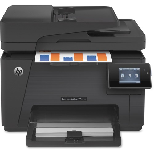 HP LaserJet Pro M177FW Laser Multifunction Printer - Color - Plain Pap