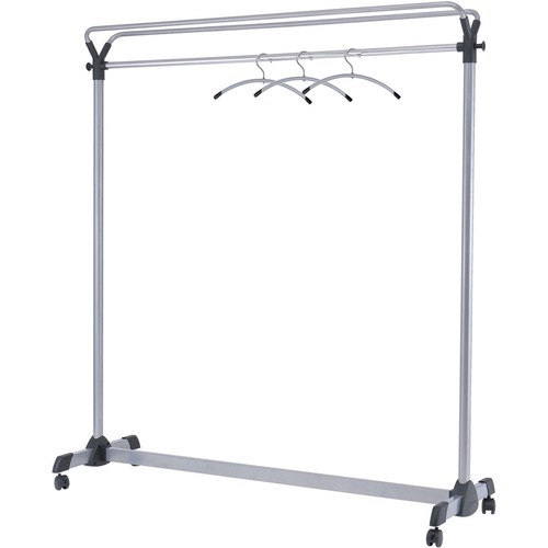 Alba Upper Shelf Mobile Coat Rail