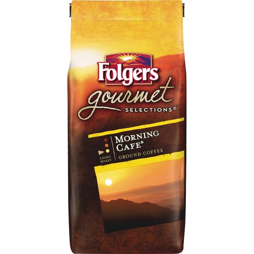 Folgers Morning Cafe Gourmet Ground Coffee Ground