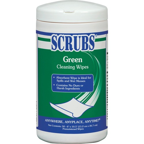 Scrubs Scrubs Green Cleaning Wipes