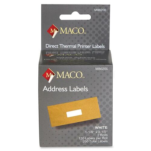 Maco Direct Thermal Printer Labels