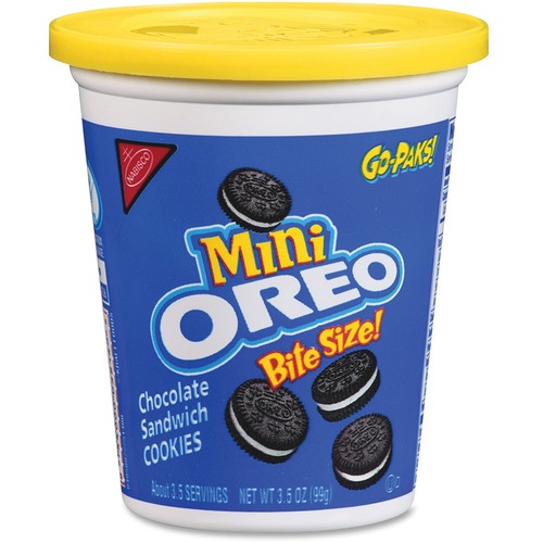 Oreo Mini Bite Size Cookies Go Pak