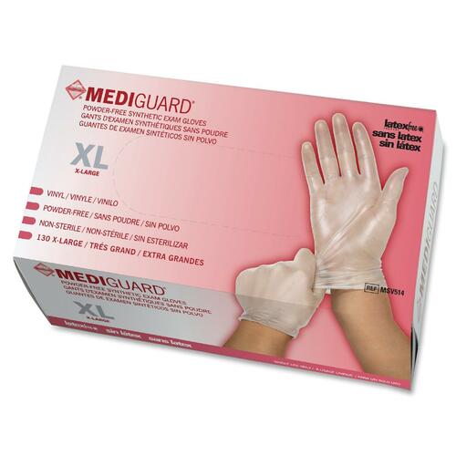 MediGuard Vinyl Latex-free Exam Gloves