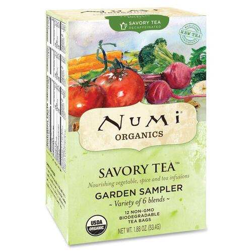 Numi Numi Organics Garden Sampler Savory Tea