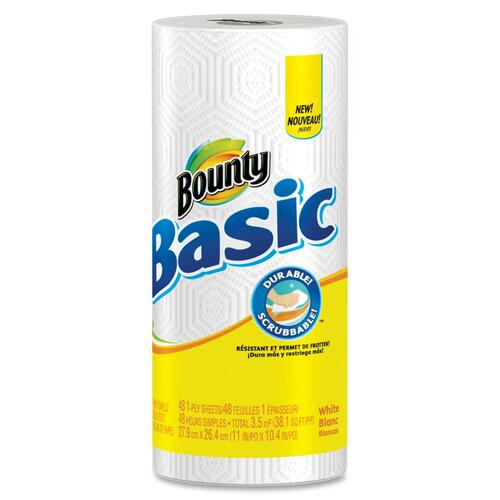 Bounty Basic 1-ply Paper Towels