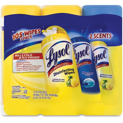 Lysol Disinfecting Wipes Triple Pk