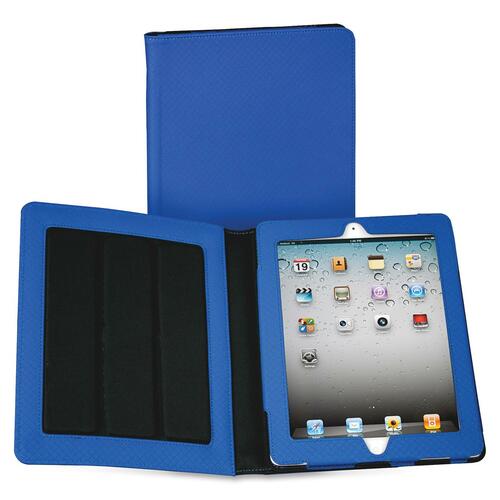 Samsill Fashion Carrying Case (Folio) for iPad - Blue