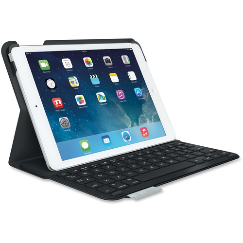 Logitech Ultrathin Keyboard/Cover Case (Folio) for iPad Air - Black