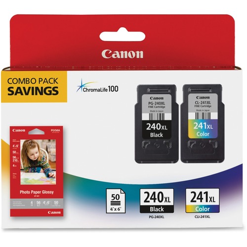 Canon PG-240XL/CL-241XL/GP-502 Combo Pack