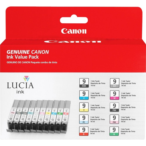 Canon PGI-9 Lucia 10 Color Ink Pack