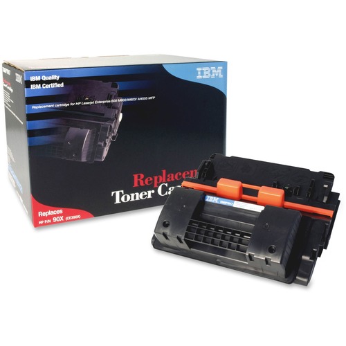 IBM IBM Remanufactured High Yield Toner Cartridge Alternative For HP 90X (