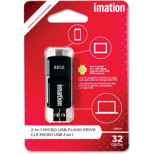 Imation 2-in-1 Micro USB Flash Drive