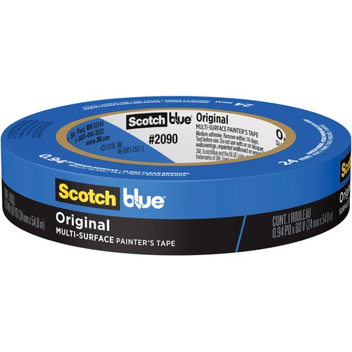 Scotch ScotchBlue Painter's Tape 2090-24A, .94 in x 60 yd (24 mm x 54,