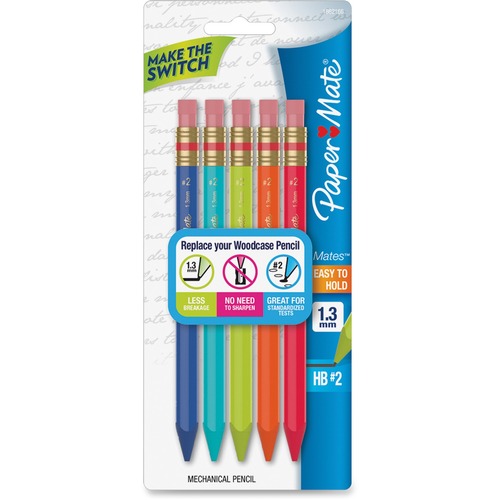 Paper Mate Mates Easy-to-hold Mechanical Pencils