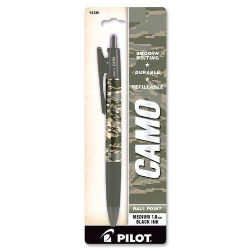 Pilot Camo Air Force Medium Tip Refillable Ballpoint Pen