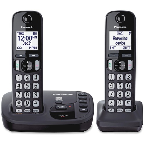 Panasonic Panasonic KX-TGD222N DECT 6.0 1.90 GHz Cordless Phone - Champagne Gold