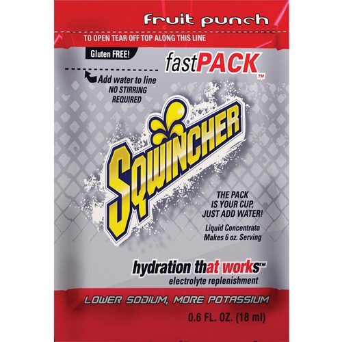 Sqwincher Sqwincher Fast Pack Flavored Liquid Mix Singles