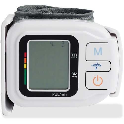 Medline Plus Digital Wrist Blood Pressure Monitor, Bp, Wrist, Digital