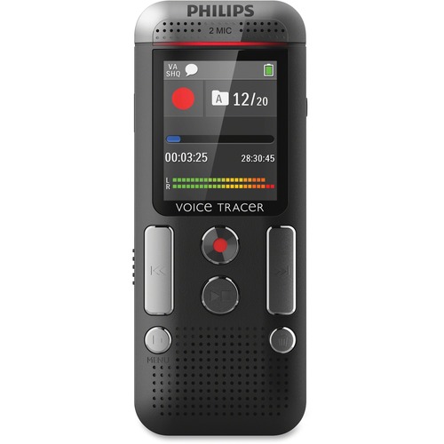 Philips Voice Tracer DVT2500 4GB Digital Voice Recorder