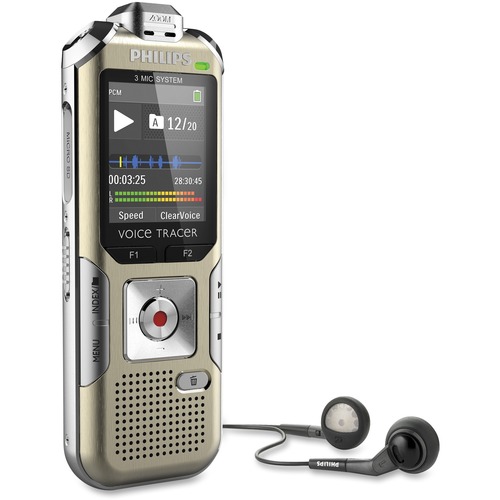 Philips Philips Voice Tracer DVT6500 4GB Digital Voice Recorder