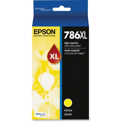 Epson DURABrite Ultra 786XL Ink Cartridge - Yellow