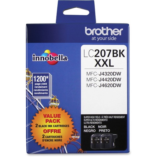 Brother Brother Innobella LC2072PKS Ink Cartridge - Black