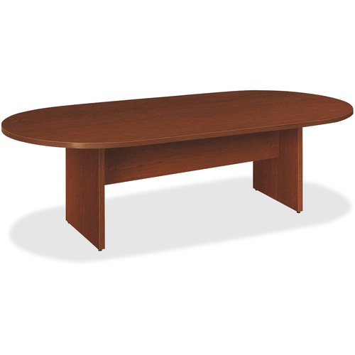 Basyx by HON Basyx by HON Medium Cherry Laminate Oval Conference Table