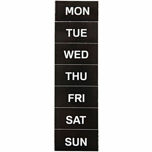 MasterVision MasterVision Magnetic Weekday Calendar Characters