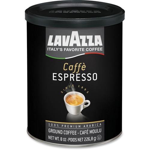 Lavazza Caffe Espresso Ground Coffee Ground for Espresso Brewer