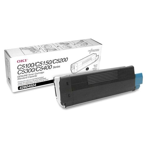 Oki Oki Type C6 Black Toner Cartridge