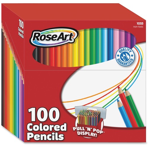 RoseArt RoseArt 100 Presharpened Colored Pencils