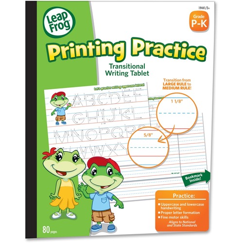 The Board Dudes Leap Frog Transitional Writing Tablet Education Printe