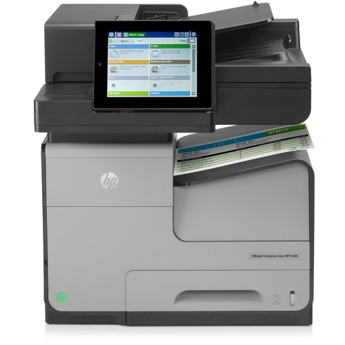 HP HP Officejet X585F Inkjet Multifunction Printer - Color - Plain Paper