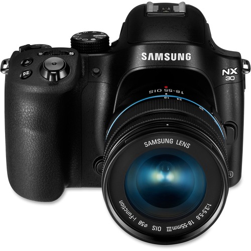 Samsung Smart NX30 20.3 Megapixel Mirrorless Camera with Lens - 18 mm