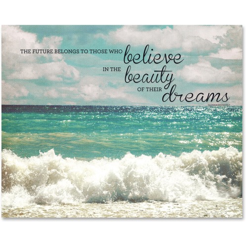 Advantus Believe Motivational Canvas Print