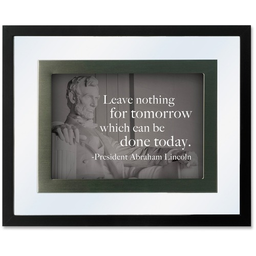 Dax Dax Presidential Quotes Motvtnl Print Frame