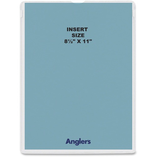 Anglers Self-stick Crystal Clear Poly Envelopes