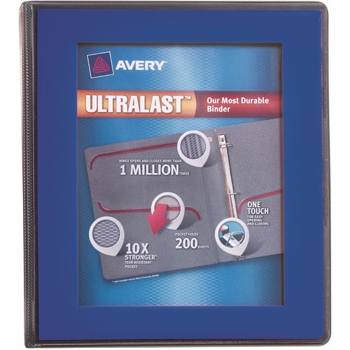 Avery Avery UltraLast One Touch Slant Ring View Binders