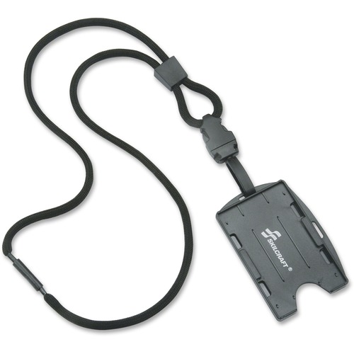 SKILCRAFT Dual Sided ID Holder Lanyard