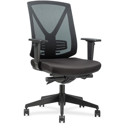 Lorell Lorell Steel Frame Mid-back Chair