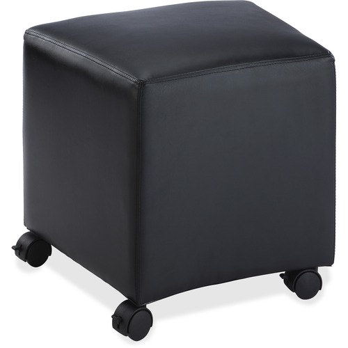 Lorell Lorell Cube Leather Mobile Seat