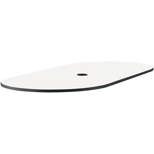 Safco Safco Designer White Cha-Cha Table Oval Tabletop