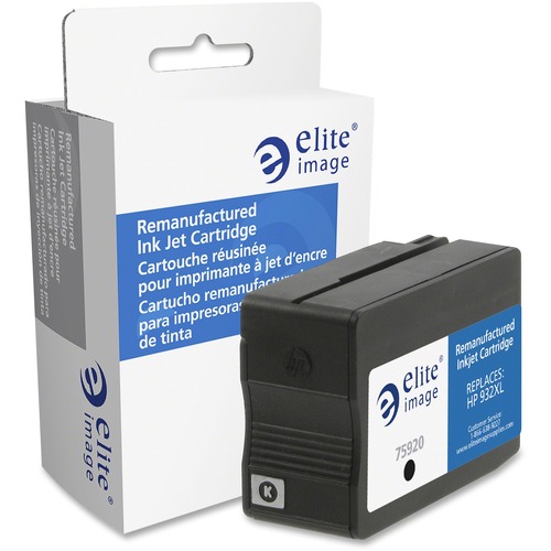 Elite Image Elite Image Ink Cartridge - Remanufactured for HP (CN053AN) - Black