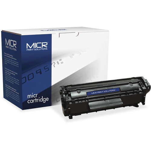 MICR Tech Remanufactured MICR Toner Cartridge Alternative For HP 12A (